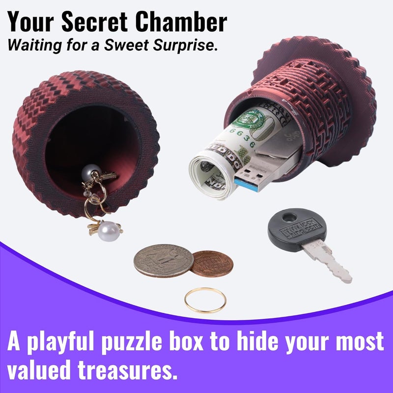 Galapopo Mystery Egg Puzzle Box, Money Puzzle Box for Cash Gift, Birthday Wedding Easter Xmas Holiday Celebration Money Gift Ideas, Brain Teaser Puzzle Toy for Adults Kids Teens - Image 4